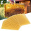 Bee Honey Leaves Wax Primer Sheets, 10-Pack Beeswax Sheets for Beekeeping, Candle Making, Bee Frames 5