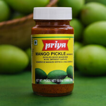 Priya Mango Pickle – 300g | Authentic South Indian Taste | Spicy & Tangy Avakaya Achar