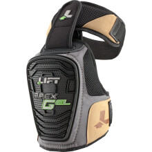 LIFT Safety KAX-0K Safety Apex Gel Knee Guard (Black, One Size) - 1 Pair