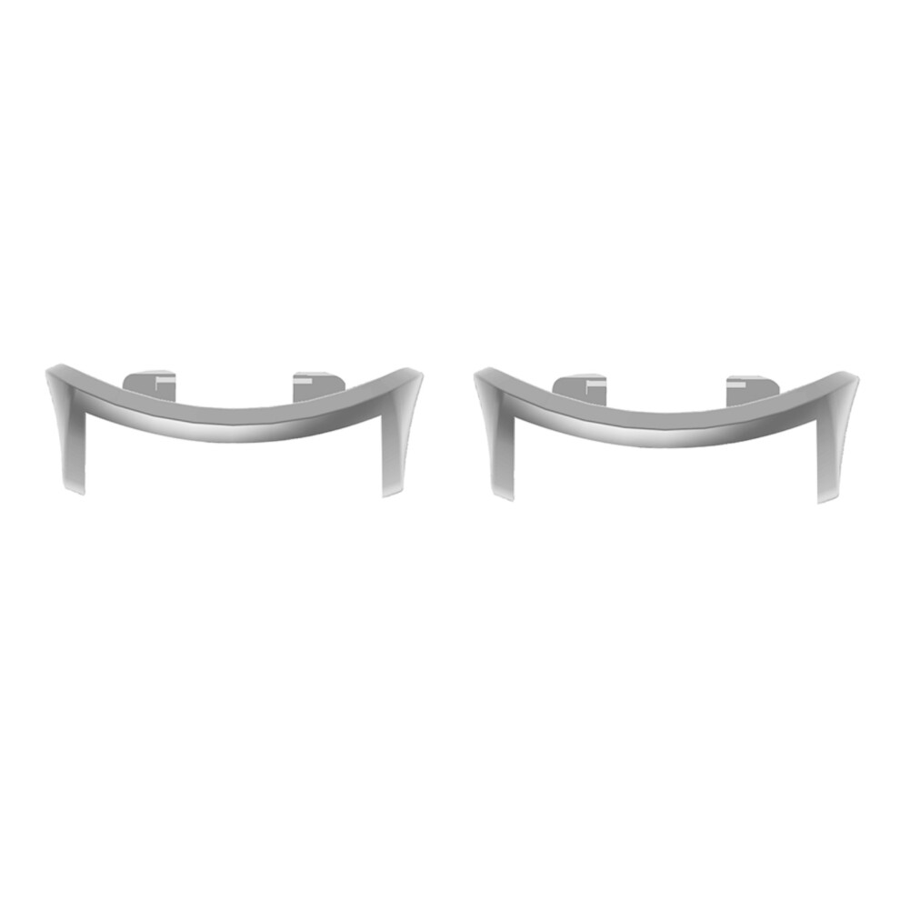 2X 20Mm Diameter Rustptoof Connectors For Smartwatch- Silver 7709000000081