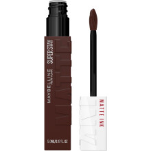 Maybelline Super Stay Matte Ink Fl ssig-Lippenstift, Make-up, lang anhaltende, intensive Farbe, bis zu 16 Stunden Halt, Vixen (intensives Schwarz