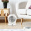 Igenix Igenix 2kW Upright Fan Heater Oscillating White 3