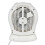 Igenix Igenix 2kW Upright Fan Heater Oscillating White 5