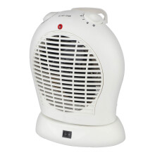 Igenix 2kW Upright Fan Heater Oscillating White