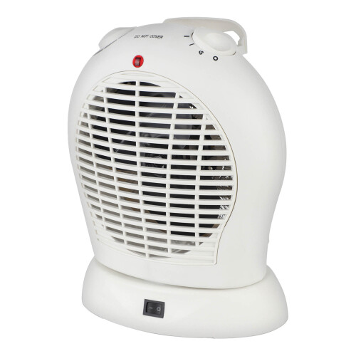 Igenix Igenix 2kW Upright Fan Heater Oscillating White