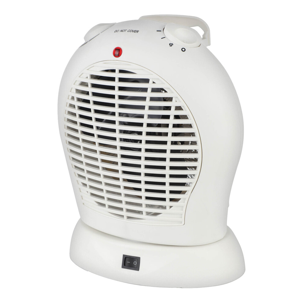 Igenix 2Kw Upright Fan Heater Oscillating White