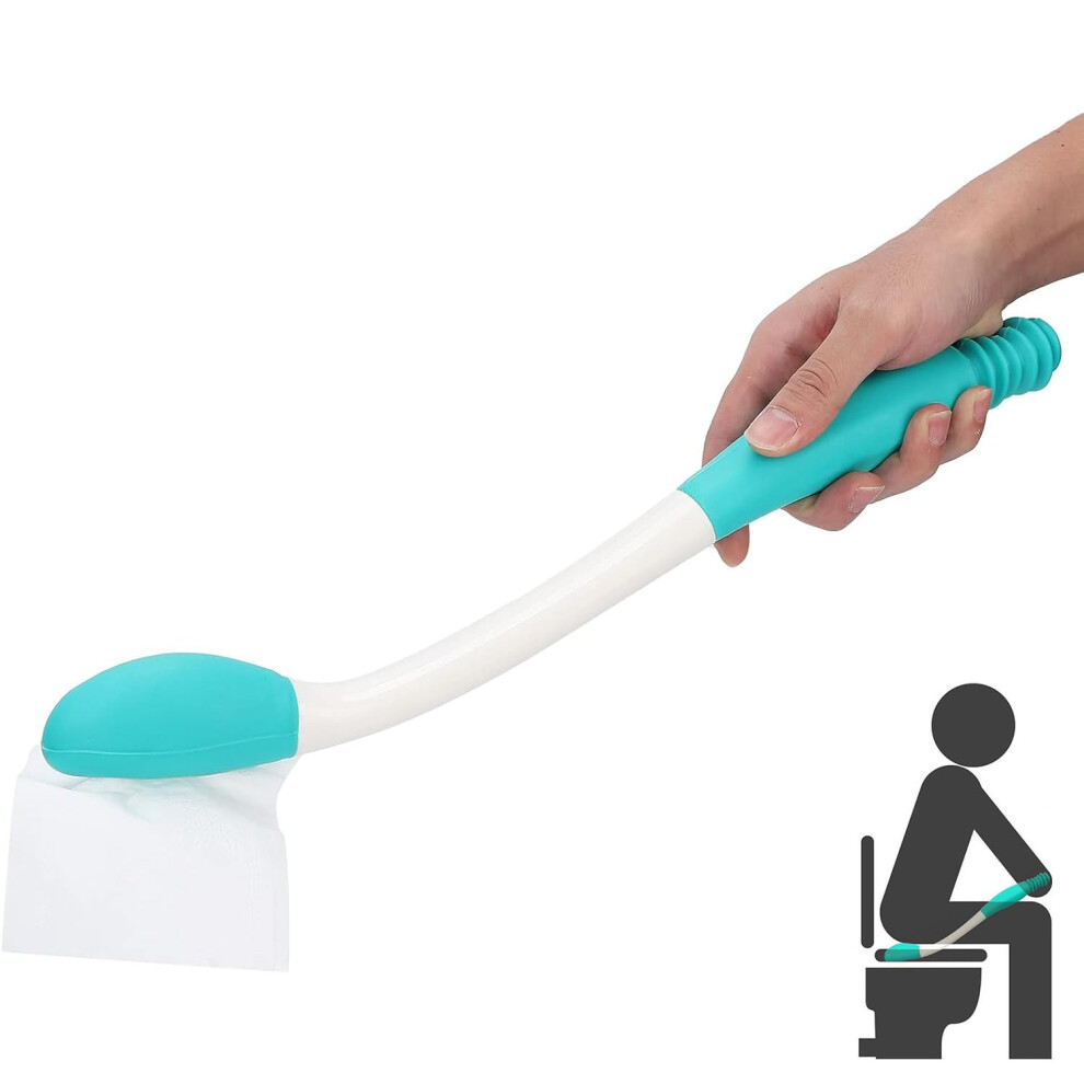 Toilet Aid for Wiping Buttocks, 38 cm Long, Assistive Device for Disabled Elderly and Limited Mobility Users
