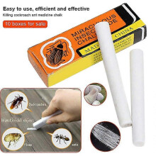 Lot de 10 répulsifs anti-cafards, craie magique sans poussière pour cafards et fourmis