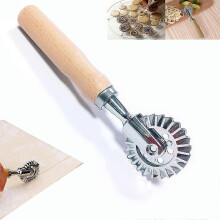 Roulette à pâtisserie, roulette à pâtisserie et à pâtes, pour raviolis, pâtes, boulettes, lasagnes,