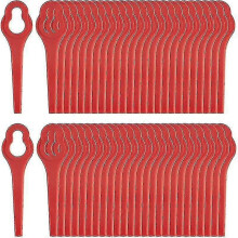 Pack de 50 lames compatibles avec le coupe-bordures Ferrex Aldi Far 20-i, lames de rechange pour cou