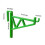 Beehive Inspection Bracket Set, 6 Lightweight Stand for Bee Boxes and Frames, Beginner Beekeeping Kit in Green 5