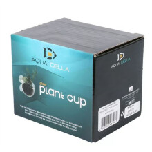 Aqua Della Aquarium Fisht Tank Decoration Plant Cup Glass Clear