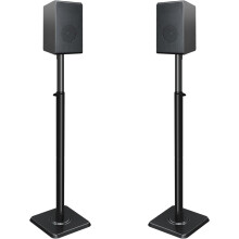 Mounting Dream Speaker Stands Height-Adjustable for Satellites up to 5 kg, Set of 2 Floor Stands