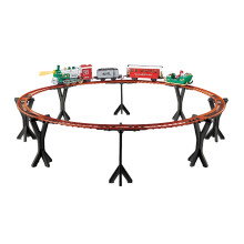 Electric Railway Set for Christmas Tree with Lights and Sounds, Animated Model Train Kit for Holiday Decor