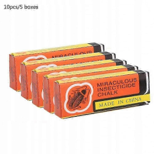 10 Pcs Insect Killer Chalk Set for Effective Cockroach And Pest Control Long Lasting Formula 1