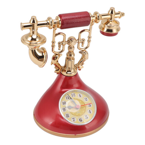 Vintage Telephone Alarm Clock Unique Elegant 1