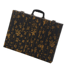 Chess Storage Box 6cm Lightweight Traditional Decorative Organizer with Handle for Travel and Storage