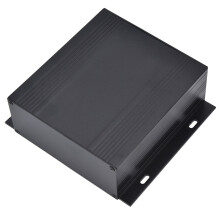 Aluminiumlegierungs-Elektrobox 47x133x120mm Matt-Schwarz Gehäuse