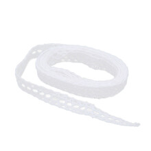 Cotton Thread 20 Yards White Lace Ribbon for DIY Clothing & Gift Decoration