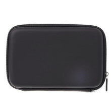 Étui de transport rigide de 7 pouces avec pochette zippée pour Garmin Nuvi TomTom Sat-M