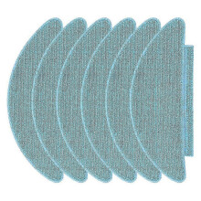 Lot de 6 serpillères lavables pour robot balayeur, accessoires de remplacement pour serpillères SL60