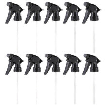 Lot de 10 pulvérisateurs à gâchette avec tête de rechange pour flacon pulvérisateur à 2 modes de pul