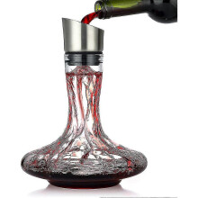 Carafe à vin avec aérateur intégré, verseur et filtre, carafe à vin, carafe à vin rouge, aérateur de