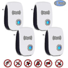 Applicable à 4 pièces contre les souris, lutte antiparasitaire à ultrasons, répulsif électronique co