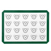 Tapis de cuisson en silicone avec plaque antiadhésive, tapis de cuisson pour macarons et biscuits, t