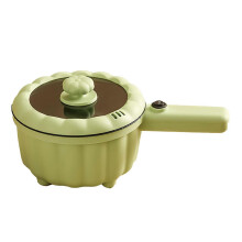 Marmite électrique à long manche, mini-cuisinière électrique multifonction antiadhésive pour la mais