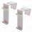 convient pour un ensemble de 4 accessoires pour stores enrouleurs, supports de serrage pour stores e 1