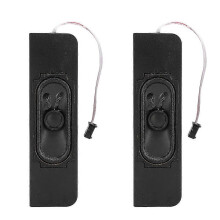 1 paire de mini haut-parleurs audio portables à double pavillon magnétique interne de 8 ohms, 10 wat