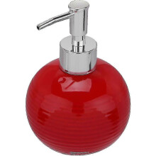 Distributeur de savon en céramique, bouteille ronde à pression, bouteille de lotion rechargeable, di