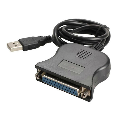 Convient pour USB vers câble parallèle 25 sténopés Interface DB25 Imprimante IEEE 1284 Câble USB 2.0
