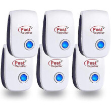 Applicable aux répulsifs à ultrasons contre les insectes et les rongeurs, pack de 6, répulsif électr