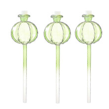 Boules d'arrosage pour plantes, 3 pièces, dispositifs d'arrosage soufflés pour plantes, auto-arrosag