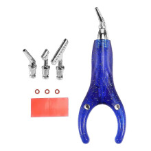 Stylo de peinture diamant ergonomique, accessoires de peinture diamant avec 3 pointes métalliques, s