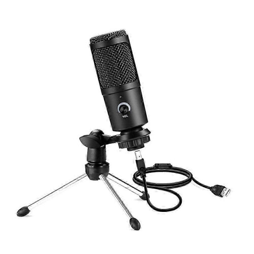 Microphone de jeu USB pour streaming, podcasting, microphone pour podcast, vidéo, chant, cardioïde,