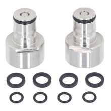 Adaptateur de coupleur de fût 5/8 FPT, kit de conversion à déconnexion rapide avec verrouillage à bi