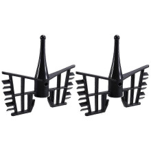 2 pièces Mélangeur Papillon compatible avec Monsieur Cuisine Connect Mixer Accessoires Extracteur de