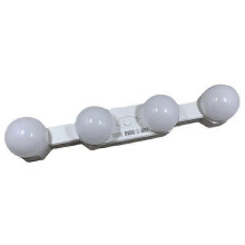Lampe de maquillage - - Rechargeable - 4 ampoules - Luminosité réglable