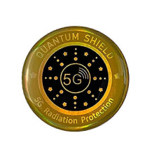 Convient aux protections arrière de téléphone rondes anti-radiations avec ions négatifs et éléments