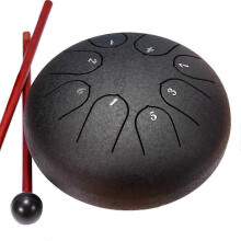 Tambour de pluie 6 pouces 8 tons tambour chakra extérieur instrument de jardin tambour de pluie tamb