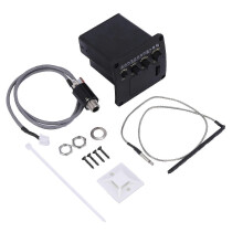 Égaliseur de micro 2 bandes AEQ-2T pour guitare acoustique, jeu de rondelles et de vis pour guitare