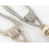 Lot de 2 embrasses avec cordon, franges et boule marron 2