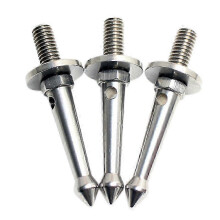 3 pièces de pointes de pied de trépied antirouille de 3/8 pouces pour terrains plus mous et plus lâc