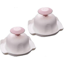 Lot de 2 protège-mains anti-coupures en plastique pour mandoline, trancheuse, râpe, sécurité aliment
