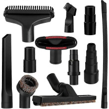 Accessoires d'aspirateur universels - brosse à sol et 4 adaptateurs de taille (2-1/4 pouces, 1-7/8 p