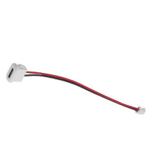 10PCS USB Type C connecteur de fil soudé à pression directe prise jack lampe jouet port de charge av