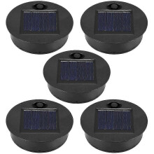 Lot de 5 pièces de rechange pour lampes solaires (taille supérieure 2,76 pouces, taille inférieure 2